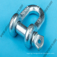 G210 U. S Type Drop Forged Straight Shackle Rigging Hardware